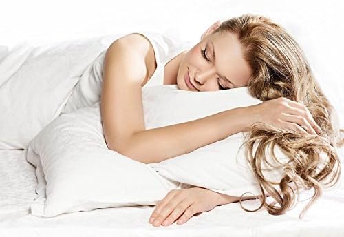 Digital Decor Set of 2 (Two) Premium Hypoallergenic Anti-Microbial Gold Medium Density Hotel Pillows (Queen)