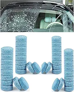 YTM 50 Pcs Car Windshield Washer Tablet | Windshield Cleaning Tablet | Car Glass Cleaner Tablet | Pack of 50