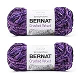 Bernat Crushed Velvet Potent Purple Yarn - 2 Pack