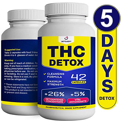 Total Herbal Cleanse - Natural Detox in 5 Days - Liver&Kidney Toxin Remover - Vegetarian Capsules