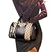 Women Handbag,Women Bag, KINGH Vintage PU Leather Shoulder Bag Purse 2 PCS Set Bag 089 Black