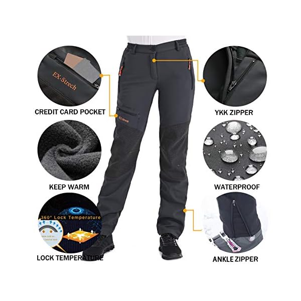 Postropaky Womens Outdoor Snow Ski 