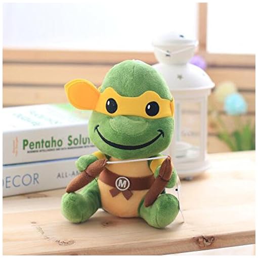 Teenage Mutant Ninja Turtles Plush Toys Dolls 4PCS Action Figure - Image 7