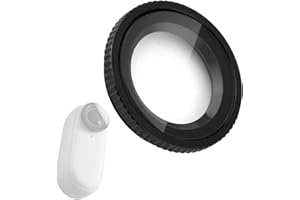 Lens Guards for Insta360 GO 3S, Glass Material Lens Protective Cover Practical Lens Protector Lens Cap for Insta 360 GO 3S Ca