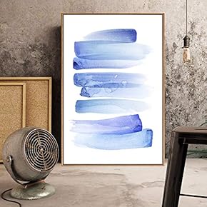 Floating Framed for Living Room Bedroom Watercolor for