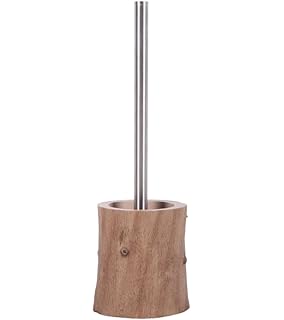 Premium WC Bürste Rustikal auswechselbarer Bürstenkopf elegantes Design