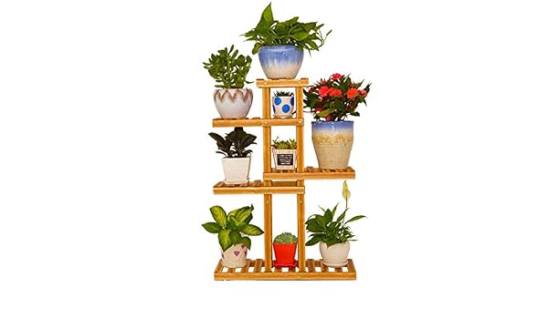 ChenDz Balcón Estante de Flores De Varios Pisos Sala de Estar ...