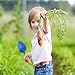 Kids Gardening Set - Outdoor Toys with STEM Learning Guide - Easter Basket Gifts Includes Tote Bag, Spade, Watering Can, Rake, Fork, Trowel.