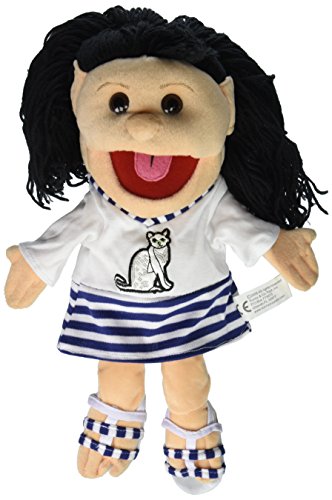 Sunny Toys 14" Girl/Cat on Dress Glove Puppet