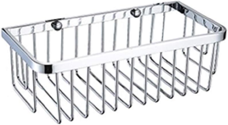 Bristan COMP BASK03 C Small Wall Fixed Wire Basket, Metallic