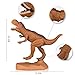 Betheaces Dinosaur Toys Foam Dart Gun Toy Dragon Novel Realistic Tyrannosaurus Rex Model for Kids Boys Girls with Shooting Roaring Light Up Eyes for Birthday Gifts
