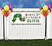 The Very Hungry Caterpillar Birthday Banner Personalized Party Decoration
