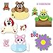 JOYIN 35 Packs Valentines Day Gifts Cards, Valentine's Greeting Cards for Kids with Animal Themed Temporary Tattoos Valentine Classroom Exchange Cards Valentine Party Favor Toy
