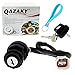 QAZAKY Ignition Key Switch Compatible with Yamaha YFM50 YFM80 YFA125 YFB250 YFM250 YFM350 YFM400 YFM600 YFZ350 Badger Breeze Banshee Big Bear Warrior Wolverine Kodiak Raptor Grizzly Timberwolf Moto-4