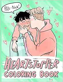 Heartstopper Coloring Book: Heartstopper Stress Relief Coloring Books