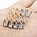 Jstyle 12 Pcs Mens Womens Stainless Steel Ear Cuff Earrings Cartilage Earrings Hoop Lip Ring Clip On Non-Pierced