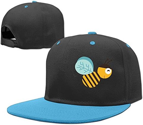 Kids Summer Cap Hat Fun Bee Bugs Royalblue
