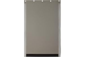 IKUSO Dog Door Replacement Flaps,Large Dog Door Compatible with PetSafe Freedom PAC11-11039,Measures 10 1/8" x 16 7/8",Easy to Replace,Sturdy Weather-Proof & No Warped