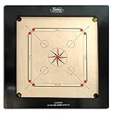 Surco Prime Carrom Board with Coins and Striker, 20mm