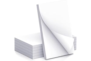 Note Pads 4x6, 6 Pack Small Notepad Writing Pad, Blank Note Pad, 50 Sheets/Pad, Mini 4x6 Notepad Paper Pads, Premium 4 x 6 Po