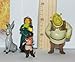 Shrek Mini Toy Figure Playset with Shrek, Fiona, Puss in Boots, Donkey and special bonus figure!