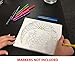 DIY Adult Coloring Canvas Mandala Print - Color It Yourself - 8