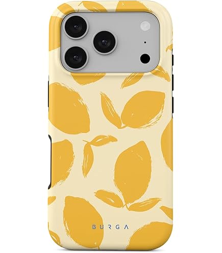 Amazon.com: BURGA Unisex Phone Case for iPhone 17 – Dual-Layer