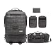 Tactical Military Backpack Rucksacks Camping Backpack w/EMT First Aid IFAK Utility Pouch,Upgraded Version