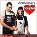 GREBAI Zyduzsc Mr. & Mrs. 2-Piece Apron Set - Matching Engagement Wedding Anniversary Bridal Shower Gift (King & Queen)