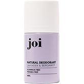 Joi Natural Lavender & Bergamot Deodorant Roll On Deodorant with Essential Oils for Women & Men, Aluminum Free with Baking Soda, Enhanced with Probiotics & Magnesium, Vegan & Cruelty-Free, 1.69Oz