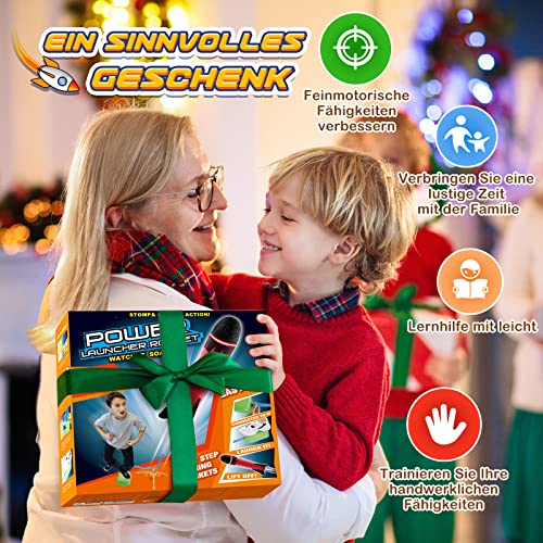 Anginne Rocket Air Pressure, Outdoor Toy for Children - Gifts for Boys Girls