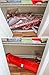 Monond HlpiAMok HOMIEBUDS Yasirona Christmas Wrapping Paper Storage - Gift Wrapping Paper Organizer Storage Container Bag
