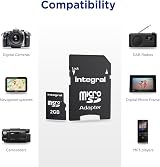 Integral 2GB Micro SD Card with SDHC Adapter for Older Digital Cameras MP3 view 3