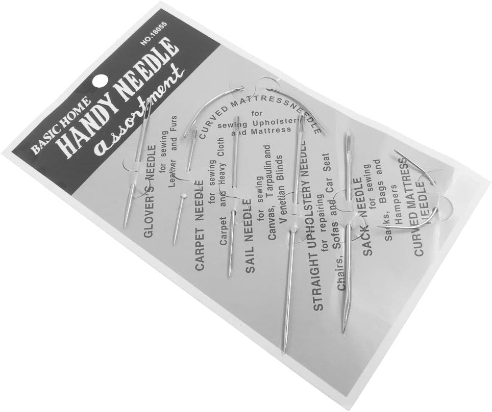 Set of 17 Heavy Duty Household Hand Needles and Extra Strong Upholstery Thread - Image 3