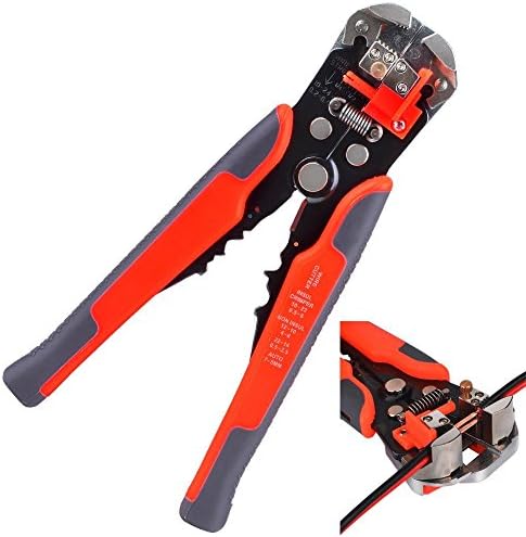 MCLLROY™Self-Adjusting Automatic Wire Stripping Tool with ProTouch Grips AWG24-10(0.2~6.0mm²) - Multi Tool Stripper, Cutter and Crimper