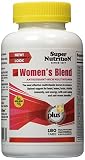 SuperNutrition Women's Blend Multivitamin Tablet, 180 Count