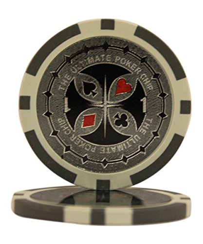 MRC 500pcs Ultimate Laser Poker Chips Set with Aluminum Case