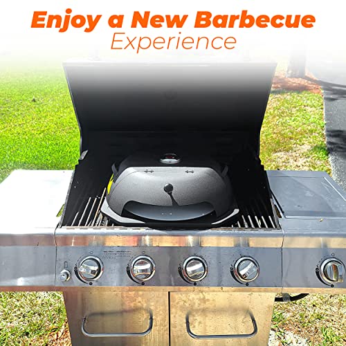 Geras Pizza Oven Outdoor for Grill Grill Top Pizza Oven Kit For