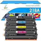 218A 218X Toner Cartridges 4 Pack: Set Compatible