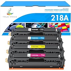 218A 218X Toner Cartridges 4 Pack: Set Compatible