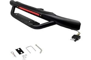 COBRA-TEK Hitch Step – Fits 2 Inch Receiver, Tow Hitch Step for Truck, SUV, or Jeep – Anti-Slip Rear Bumper Step for Easy Access to Cargo and Roof