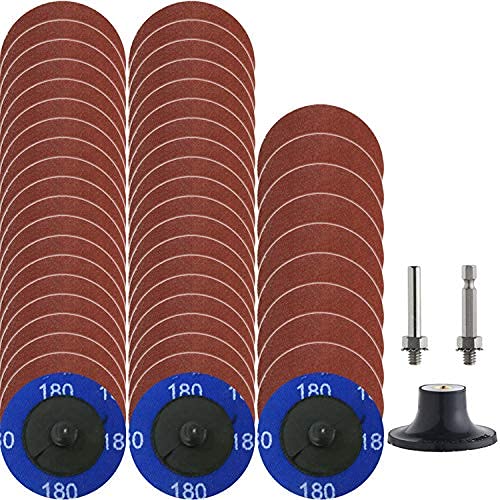 thumbnail image 2 of PMS Fine 2Inch Surface Conditioning Pad Abrasive Disc Roll Lock Quick 2 of 12