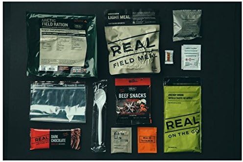 REAL FIELD MEALDryTech Original Norwegian Ration – Beef/Broccoli Menu 11/1300KCAL Emergency Provisions