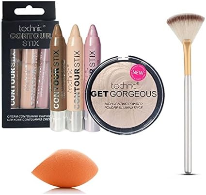 dust and cream contouring