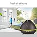 KBAYBO 400ml Humidifier Aroma Essential Oil Diffuser Ultrasonic Air with Wood Grain 7 Color Changing LED Lights for Office Home Bedroom (Dark Wood) (Dark Wood)