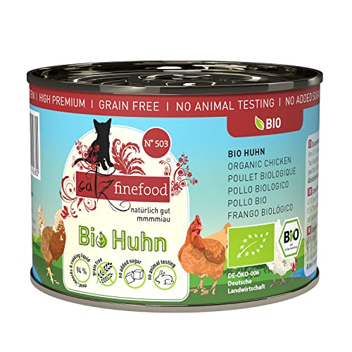 Sparfüchse aufgepasst! Starke Ersparnis: 11,29€ für catz finefood Organic Bio.... Heute noch zuschlagen!