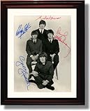 Framed Beatles Autograph Replica Print