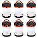 SHINE HAI Camping Lantern Flashlights, Collapsible LED Tent Lights Battery Powered lamp for Outdoor Emergency Hiking Hurricane Outages Storms Backpacking 6-pack (Batteries are Not Included)