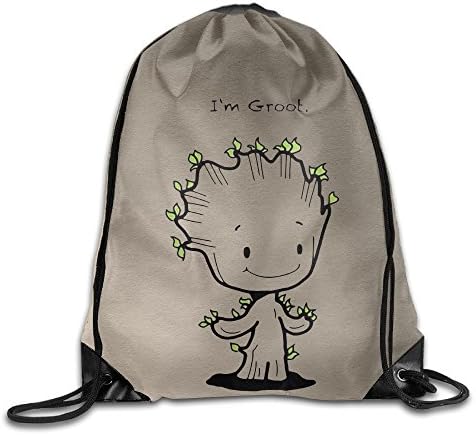 CYSKA Custom I Am Groot Graphic Travelling Bag White