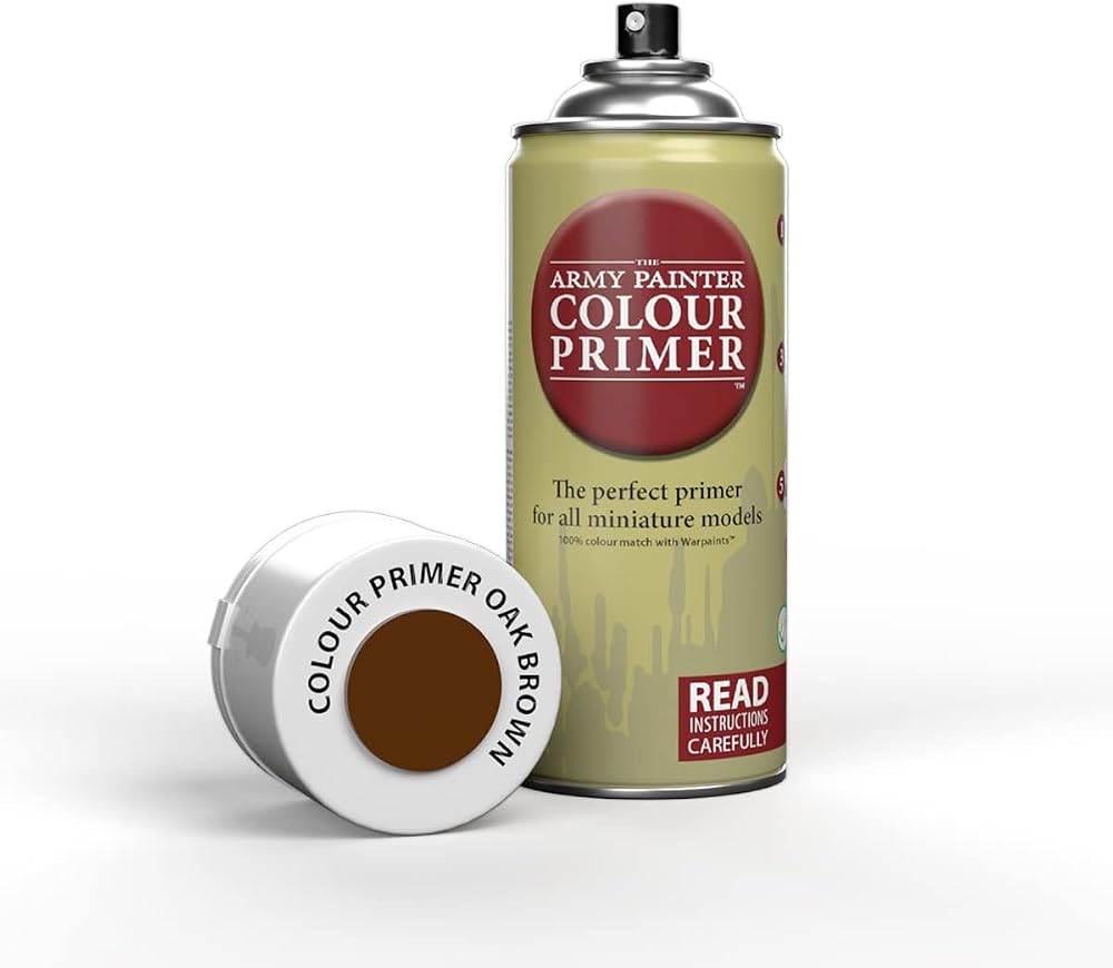 The Army Painter Colour Primer Oak Brown 400 mL Acrylic Spray Primer